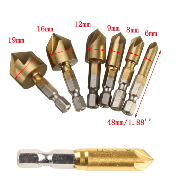 Fraise Angulaire 90° GdTech Racing Pour Cylindres Moteur - 1.6mm, 380 000 Tr/min, Neuf