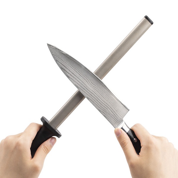 12 Knife Sharpener Sharpening Rod ABS Handle Honing Sharpening
