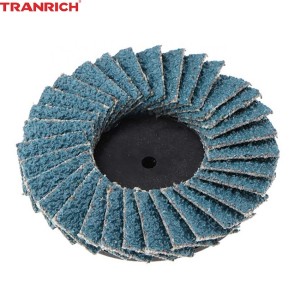Super Lowest Price 9 Inch Angle Grinder Blades - zirconia flap disc Quick Change Flap Disc Mini Flap Wheels for Grinder – Tranrich
