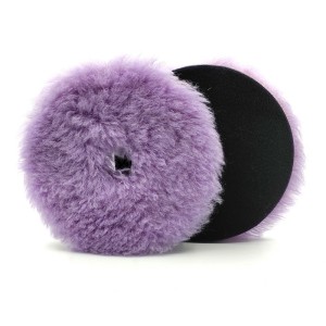 China Manufacturer for Marble Floor Buffing Pads - Long-Hair Purple Wool Polishing Foam Pad For Car Polishing – Tranrich