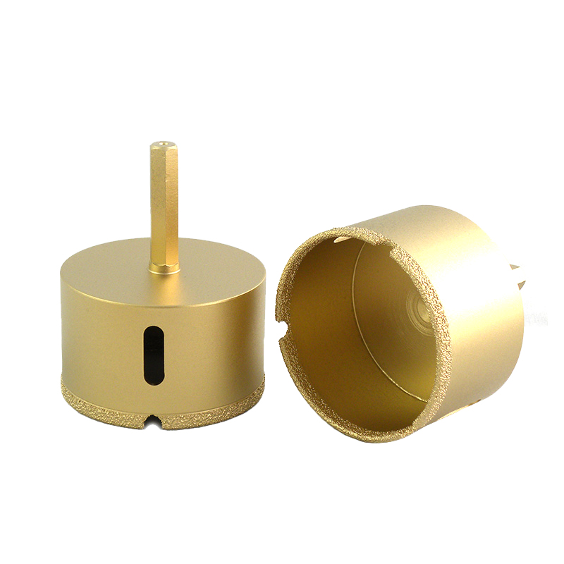 Diamond core drill kit vacuum brazed diamond core drill for marble ceramic