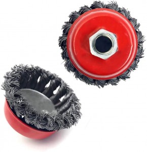 Chinese wholesale Metal Wire Cleaning Brush - Industrial Steel Twisted Knot Wire Cup Brush For Metal Stain Remove And Polishing – Tranrich