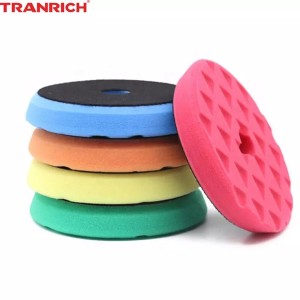 Factory Cheap Hot Tile Grinder Blade - Triangle Foam Polishing Pads Car Care Cleaning Foam Buffing Foam Pad, DA Pads  – Tranrich