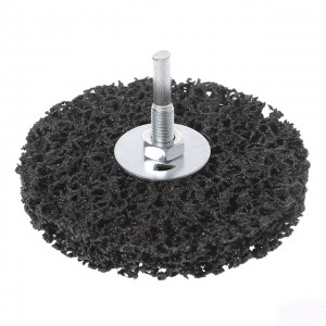 High Quality Stripping Disc For Grinder - Rust Quick Removing Wheel Shaft Mounted Sanding Discs Cleaning Strip Discs with 6mm Shaft – Tranrich
