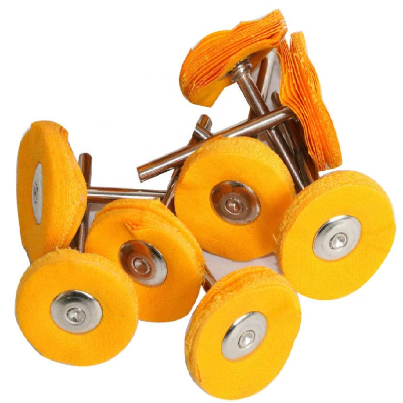 Factory making Car Wash Wax Polishing Pad - Polishing buffing Wheel Set Wool Felt Cotton Mounted 3 mm Shank for Rotary Tool Accessories Mini Brush Polishing Kit – Tranrich detail pictures